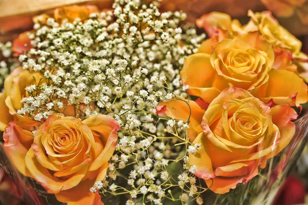 Bukiet żółtych róż — Zdjęcie stockowe