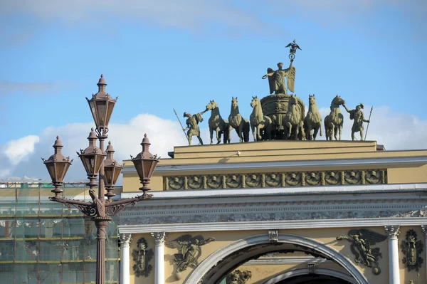 Arco di Trionfo a San Pietroburgo — Foto Stock