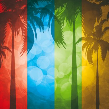 Tropical background clipart