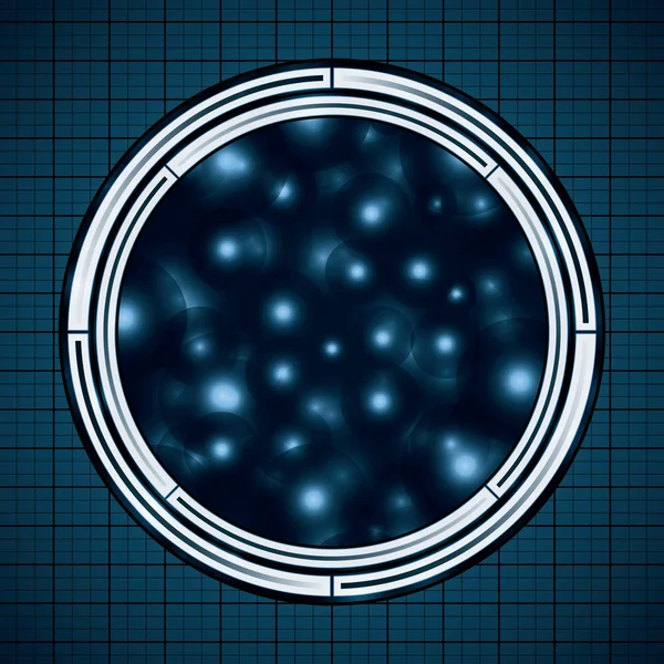 Φόντο μπλε αφηρημένη επιστήμη — Διανυσματικό Αρχείο