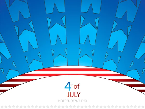 Jour de l'indépendance fond — Image vectorielle
