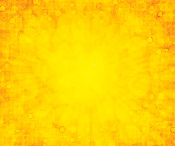 Yellow summer background — Stock Vector