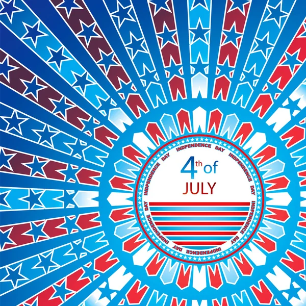 Jour de l'indépendance fond — Image vectorielle