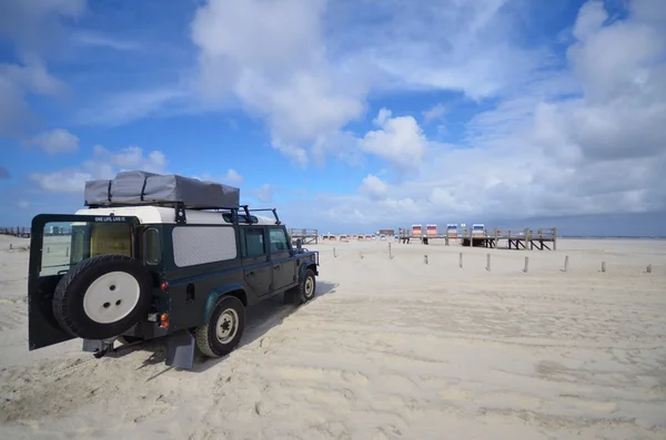 stock image Beach of St. Peter Ording