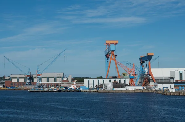 Shipyard of Kiel, Germany — Stock Photo, Image