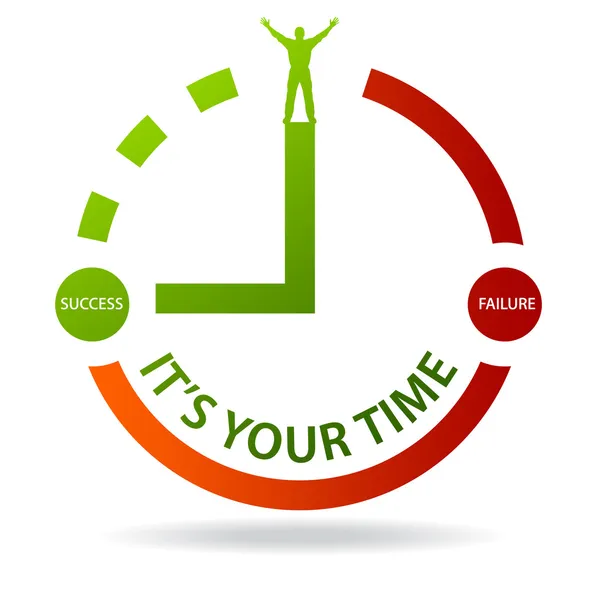 It's Your Time - siker — Stock Fotó