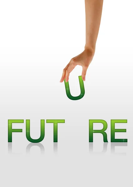 Future - Hand — Stock Photo, Image