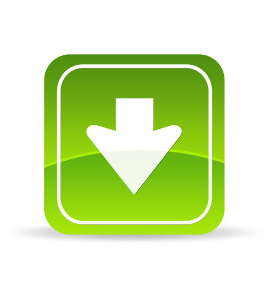 Green Download Icon