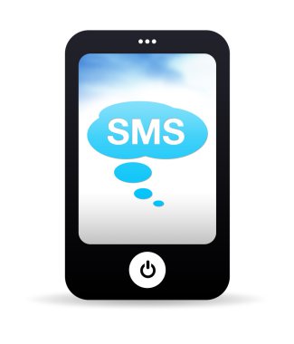 Mobile Phone SMS clipart