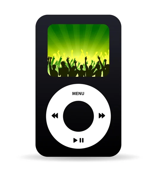 Funky Music Player — Stock Photo, Image