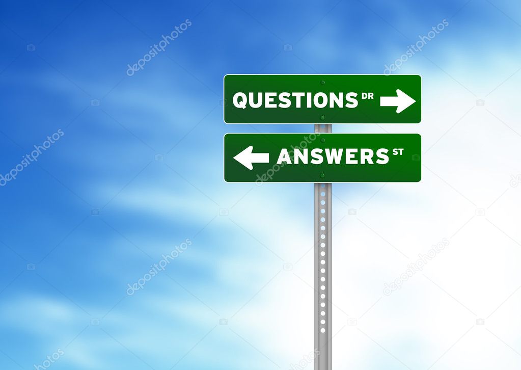 Questions and Answers Road Sign