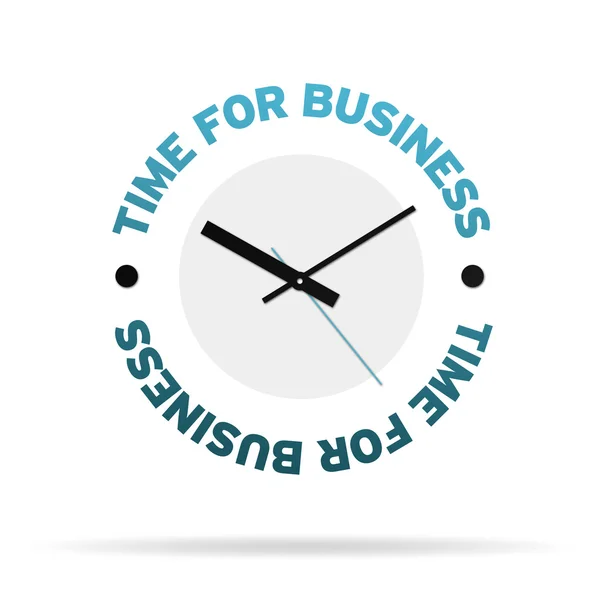 Tiempo para el reloj de negocios — Foto de Stock