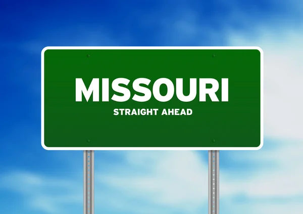 Missouri autópálya jele — Stock Fotó