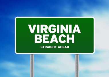 Virginia Beach Highway Sign clipart