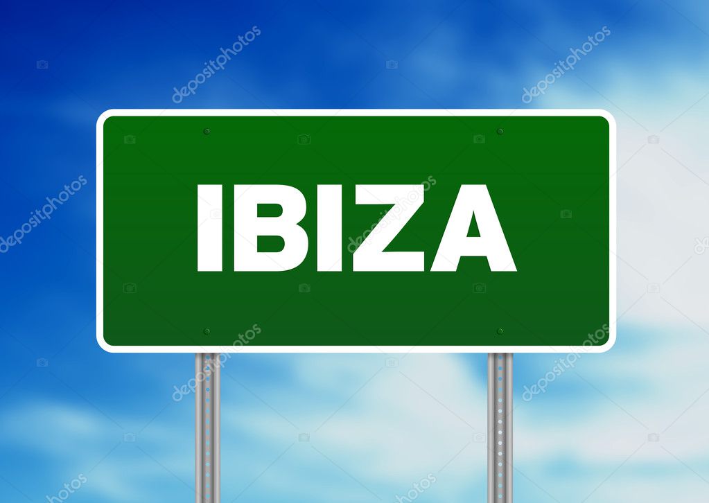 ibiza cartello Ibiza Highway Sign Stock Photo C Kbuntu 6114895 ibiza cartello