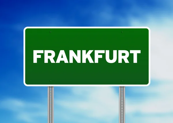 Costa Frankfurt Road Sign — Stock Photo, Image