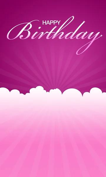 Happy Birthday Card — Stock Photo, Image