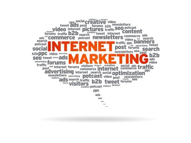 Speech Bubble - Internet Marketing clipart