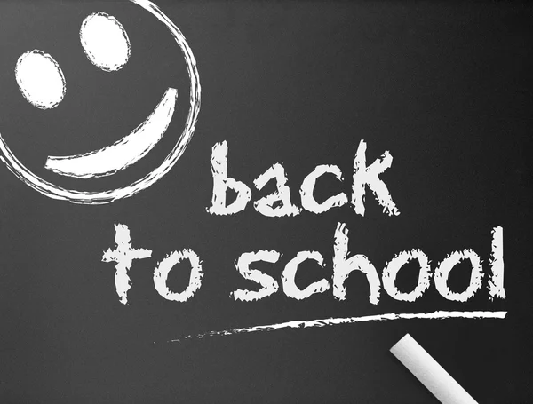 Chalkboard - De volta à escola — Fotografia de Stock