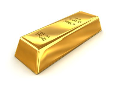 Bar of Fine Gold clipart