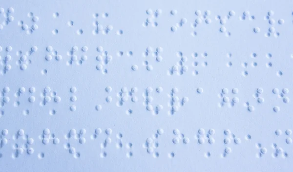 stock image Plain Braille Page Macro