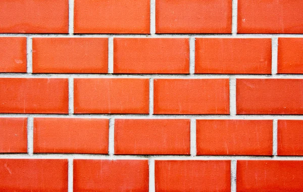 stock image Red ceramic wall