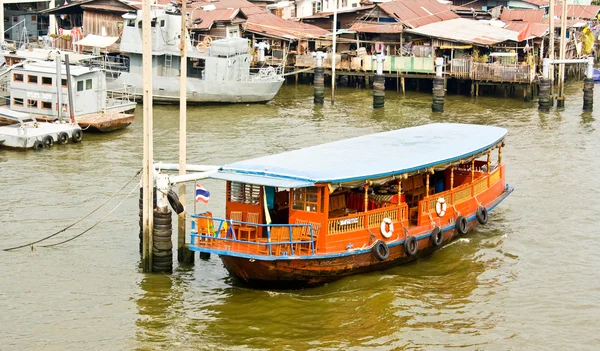 在泰国的船屋 — 图库照片