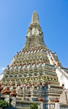 eski tapınağın wat arun, bangkok - Tayland