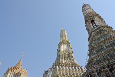 eski tapınağın wat arun, bangkok - Tayland