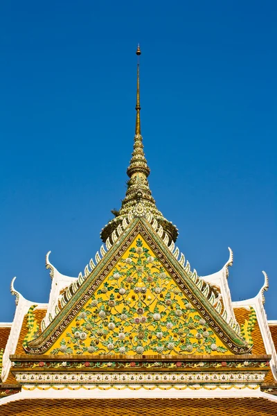 Horní část thajském stylu architektury — Stock fotografie