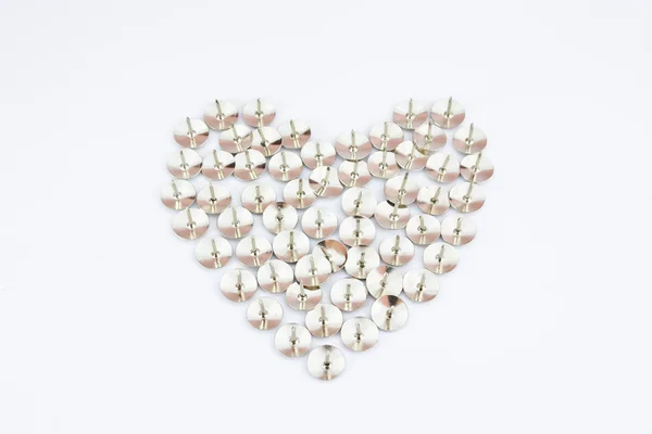 Coração feito de miniatura. falsificação — Fotografia de Stock