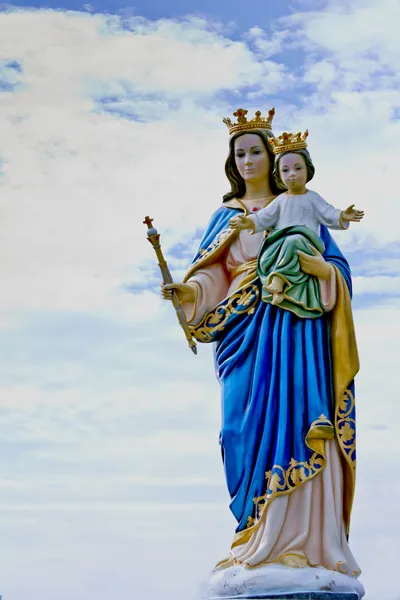 Madonna en Jezus kind — Stockfoto