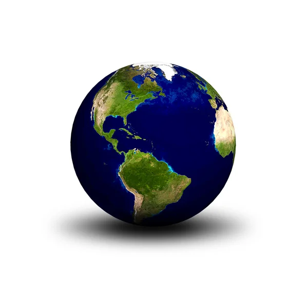 Planeta Tierra 3d — Foto de Stock