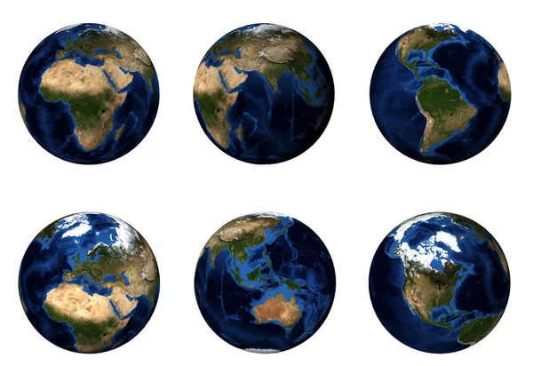 Planeta Tierra 3d — Foto de Stock