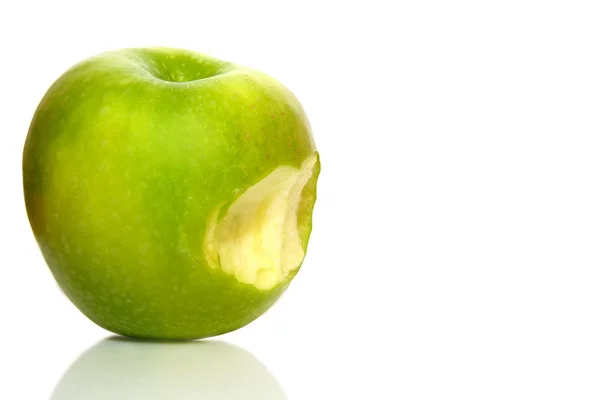 Grönt äpple Stockbild