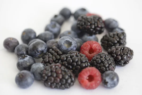 stock image Blueberry, blackberry and raspberry