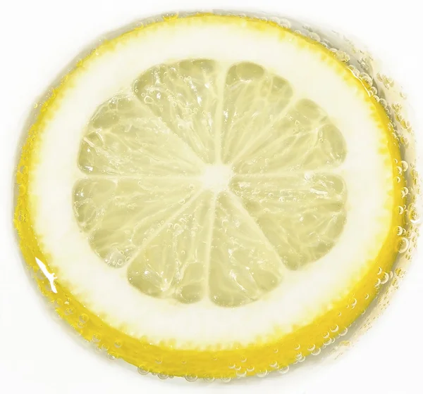 泡とレモン — ストック写真