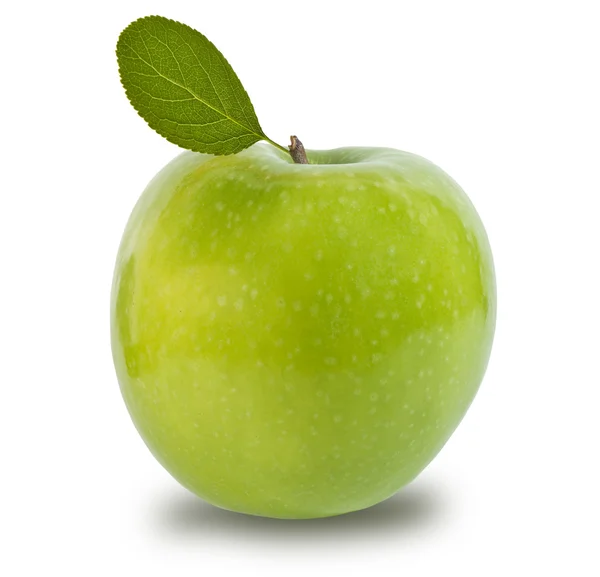Green apple isolated — Stockfoto