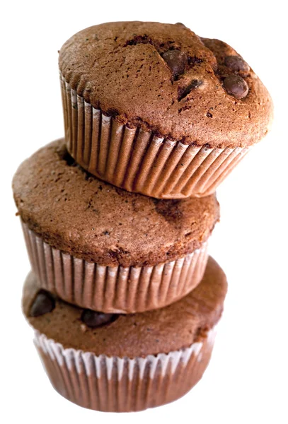 Čokoládové muffiny — Stock fotografie