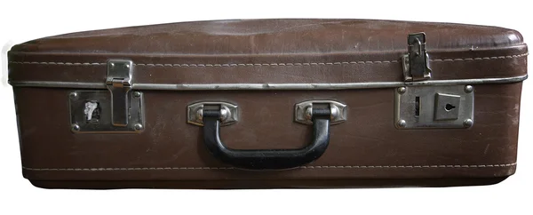 Stary brudny walizka — Zdjęcie stockowe