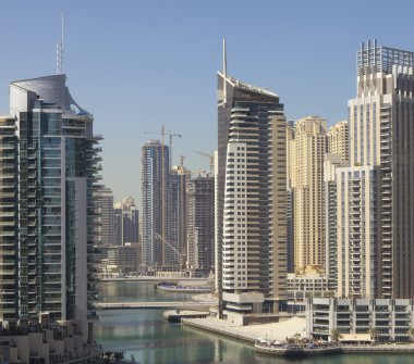 kasaba scape de yaz. Dubai Yat Limanı.