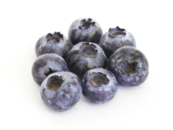 stock image Fresh blueberry on the white background