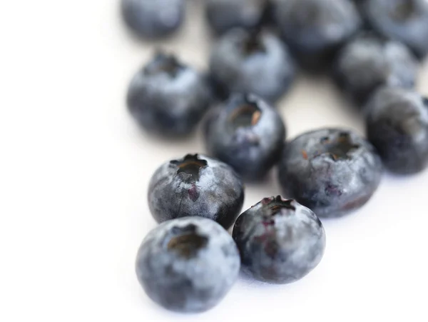 stock image Fresh blueberry on the white background