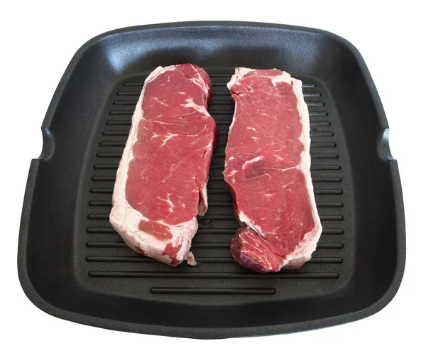 Rundvlees steaks ruwe — Stockfoto