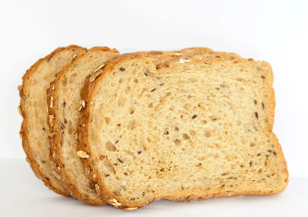 Brot. drei Scheiben. — Stockfoto
