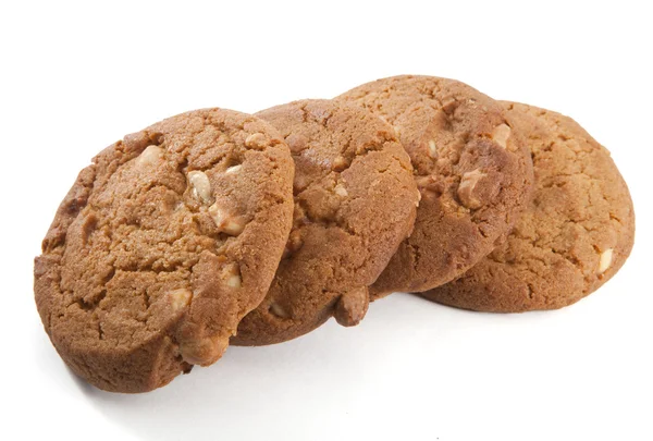 Cookies with nuts — Stock Photo, Image