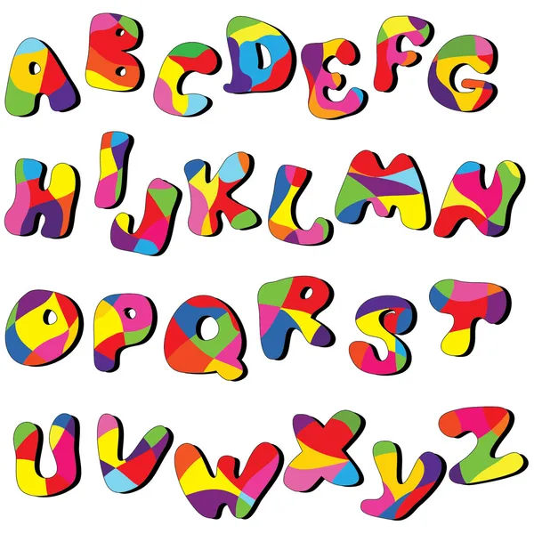 Full alphabet — Stock Vector © Marifa #6423035