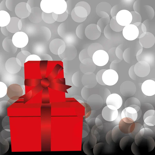 Abstrakter Hintergrund mit Geschenkboxen — Stockvektor