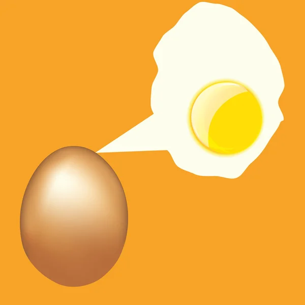 Idea de huevos. EPS10 — Vector de stock