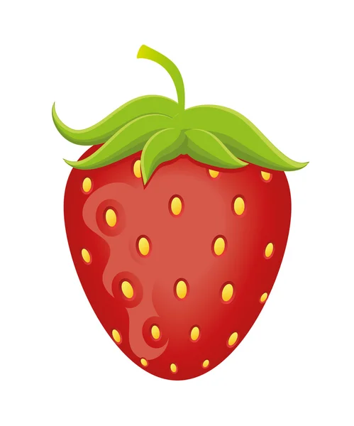 イチゴのベクトル図 — ストックベクタ